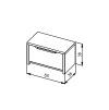 Nočný stolík TNS 09